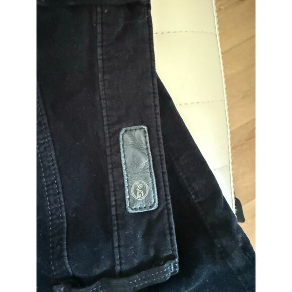 $245 AG Jeans Farrah Boot Velvet Super Black - 27 - Picture 12 of 13